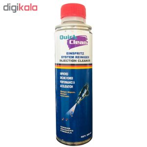 مکمل تمیز کننده سیستم سوخت انژکتور خودرو کوئیک کلیین کد 2887 حجم 300 میلی لیتر