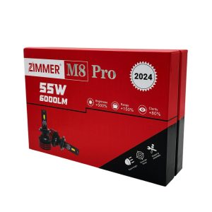 هدلایت لامپ خودرو زیمر مدل M8 PRO پایه H7 بسته دو عددی