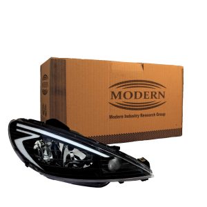 چراغ جلو خودرو گروه پژوهش صنعت مدرن مدل S مناسب برای پژو 206 بسته دو عددی