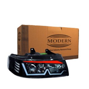چراغ جلو خودرو گروه پژوهش صنعت مدرن مدل M-WR مناسب برای سمند بسته دو عددی