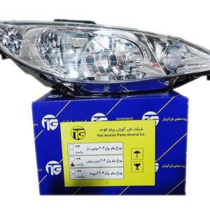چراغ جلو پژو 206 فن آوران پرتو الوند | بسته 2عددی