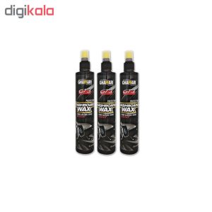 واکس داشبورد غفاری مدل GT3 حجم 290 میلی لیتر بسته 3 عددی