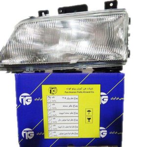 چراغ جلو و راهنما فن آوران پرتو الوند مدل 405 مناسب برای پژو 405 بسته 4عددی