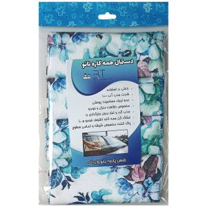 دستمال نظافت خودرو بی تی رز آبی 25×254 – بسته 4 عددی