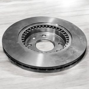 دیسک ترمز چرخ جلو شرکت تولیدی قطعات جلوبندی خودرو ایران لاهیجان مدل 001827 مناسب برای رنو ال ۹۰ و ساندرو بسته ۲ عددی