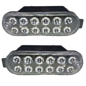 چراغ داخل سپر خودرو چیکال مدل P-2018-SMD مناسب برای پراید بسته 2 عددی