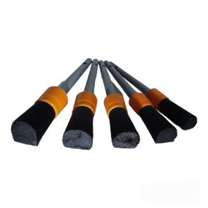 فرچه دیتیلینگ خودرو مدل c5 مجموعه ۵ عددی