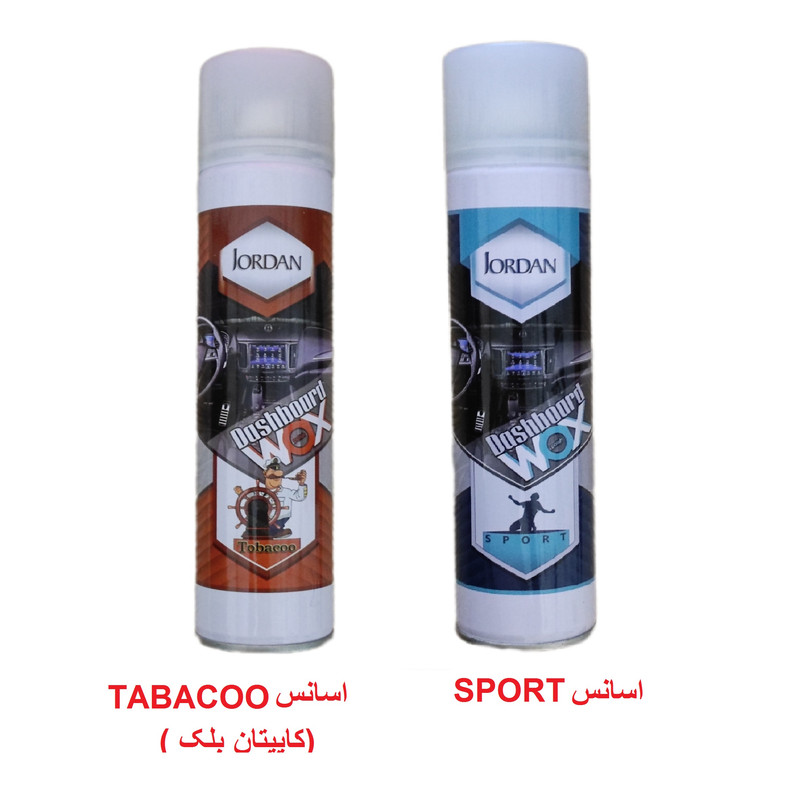 اسپری براق کننده و خوشبو کننده داشبورد جردن مدل TABOSPORT حجم 300 میلی لیتر