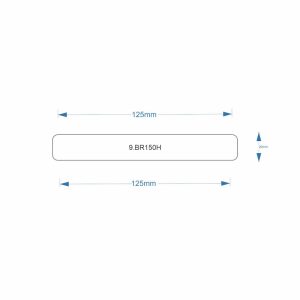 پد پولیش زبر اسفنجی روتاری روپس مدل COARS 9.BR150H
