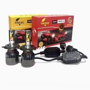 هدلایت خودرو تک پرو مدل چهاررنگ پایه H7