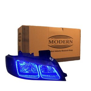 چراغ جلو خودرو گروه پژوهش صنعت مدرن مدل 3D-UB مناسب برای پژو پارس بسته دو عددی