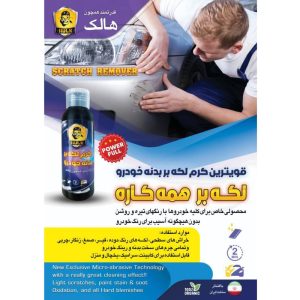 کرم لکه بر بدنه خودرو هالک مدل اسکرچ ریمور حجم 100 میلی لیتر