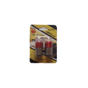 لامپ فلش زن چراغ عقب خودرو استیکو مدل 1157 بسته دو عددی