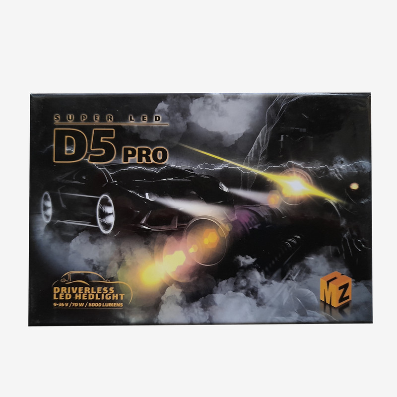 هدلایت ام زد ام مدل d5pro-h7 بسته دو عددی