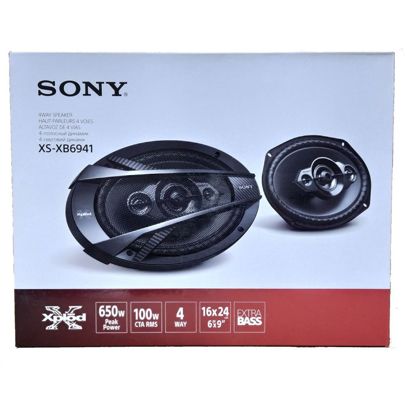 اسپیکر خودرو سونی مدل XS-XB6941 مجموعه 2 عددی