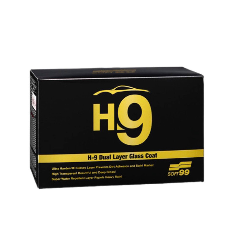 سرامیک بدنه خودرو سافت مدل H9 حجم 200 میلی لیتر مجموعه 2 عددی