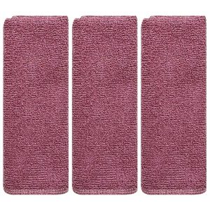 دستمال نظافت خودرو بی تی مدل میکروفایبر کد 25x25Pu3 بسته 3 عددی