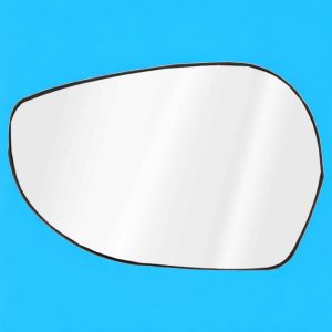 شیشه آینه جانبی چپ دیناپارت مدل 001777 مناسب برای کوییک و ساینا