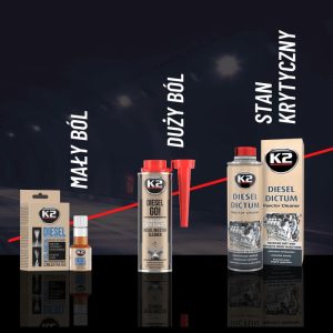 انژکتور شوی کی تو Diesel GO! حجم 250 میلی‌لیتر، پاکسازی سریع موتور