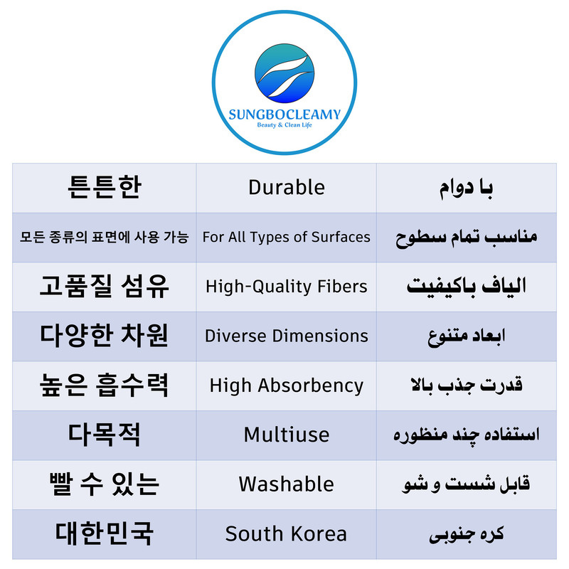 دستمال شیشه خودرو سانگبو کلایمی مدل Super Glass 2020