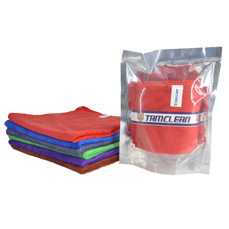 دستمال مایکروفایبر نظافت خودرو تام کلین مدل TC-MFL300A
