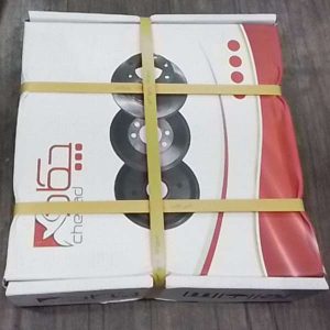 دیسک ترمز چرخ عقب چکاد کد 880520 مناسب برای 206 تیپ 5 بسته 2 عددی