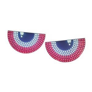 چراغ ال ای دی تزیینی پشت شیشه خودرو مدل چشم EYELIGHT کد 04 بسته دو عددی