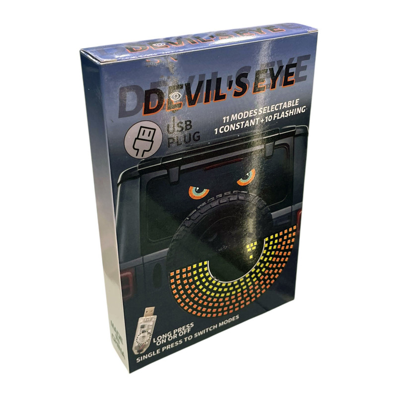 چراغ ال ای دی تزیینی پشت شیشه خودرو مدل چشم EYELIGHT کد 04 بسته دو عددی