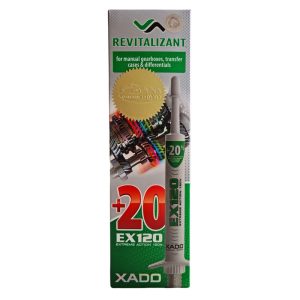 مکمل زوزهگیر و احیاگر گیربکس دندهای اکسادو مدل EX120 +20 حجم 8 میلی لیتر