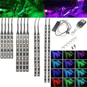 کیت نورپردازی RGB-12String، روشنایی جذاب برای خودرو شما