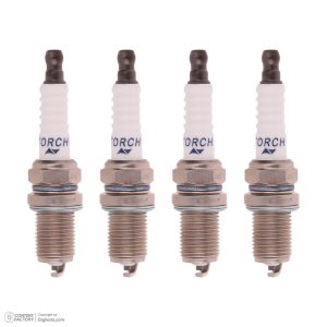 شمع خودرو جی آی اس پی مدل K6RTC کد 477001 مناسب برای پژو 405 بسته 4 عددی