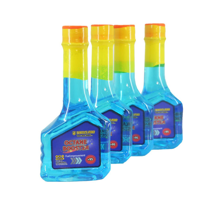 اکتان بوستر و تمیزکننده سیستم سوخت خودرو تام کلین مدل TC-BF250N42X4 حجم 250 میلی لیتر بسته 4 عددی