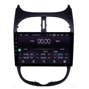 مانیتور اندروید خودرو مدل IPS 1080 مناسب برای پژو 206
