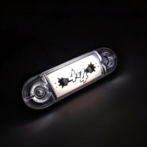 چراغ خطر بغل خودرو طرح۴×۴ مدلw-12v بسته ۲عددی
