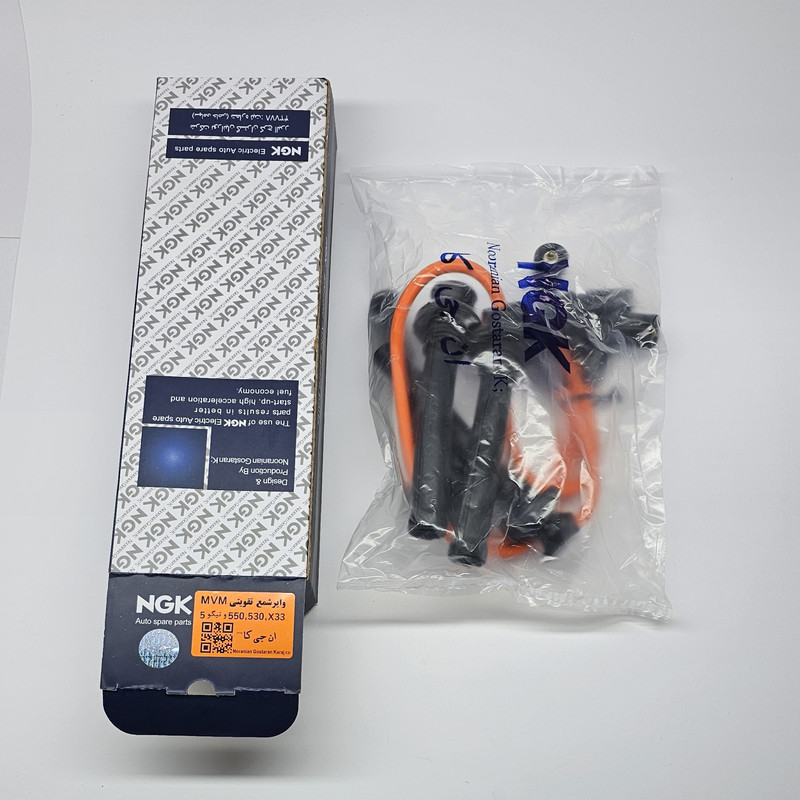 وایر شمع تقویتی ان جی کی مدل NGK212mv مناسب برای ام وی ام x33 و 550 بسته 4 عددی