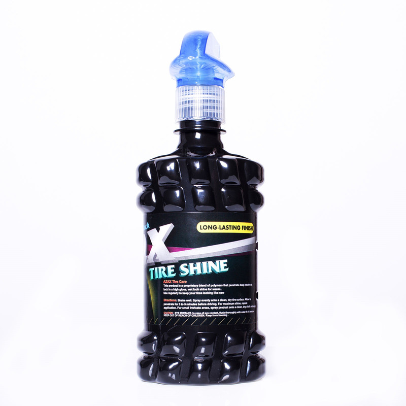 اسپری واکس لاستیک خودرو آزاکس مدل TWS-50 حجم 500 میلی لیتر بسته دو عددی